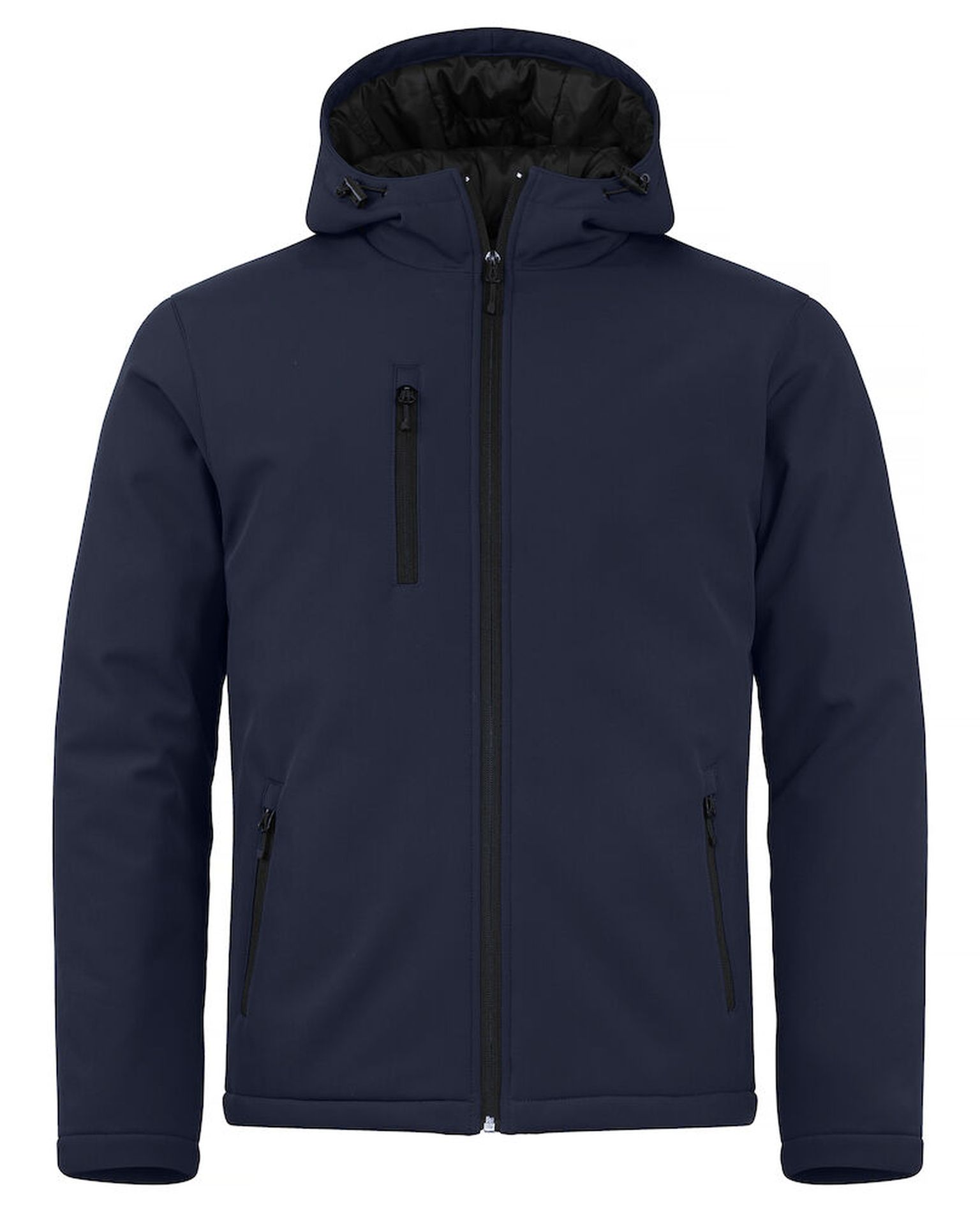 Padded Hoody Softshell, Navy