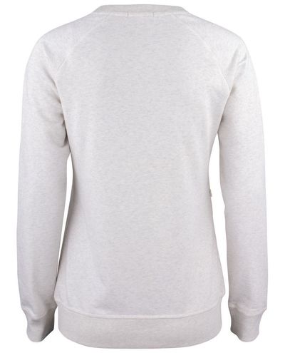 Premium OC Roundneck Ladies, Meleerattu Valkoinen