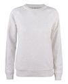 Premium OC Roundneck Ladies, Meleerattu Valkoinen
