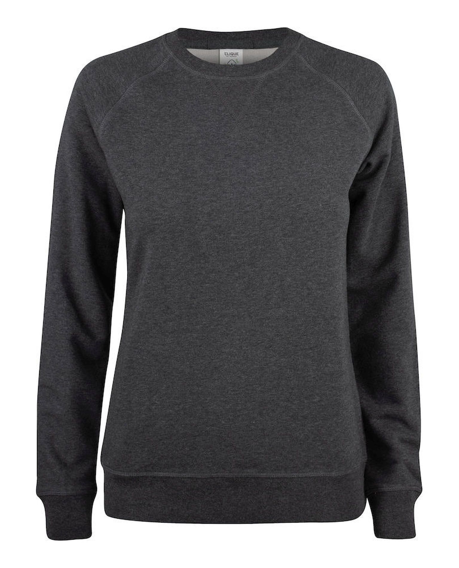 Premium OC Roundneck Ladies, Meleerattu Antrasiitti