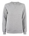 Premium OC Roundneck Ladies, Meleerattu Harmaa