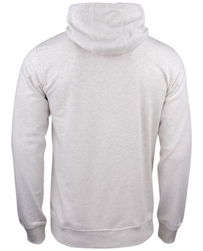Premium OC Hoody, Meleerattu Valkoinen