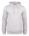 Premium OC Hoody, Meleerattu Valkoinen