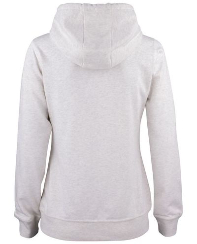 Premium OC Hoody Women, Meleerattu Valkoinen