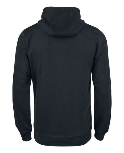 Premium OC Hoody Full Zip, Musta