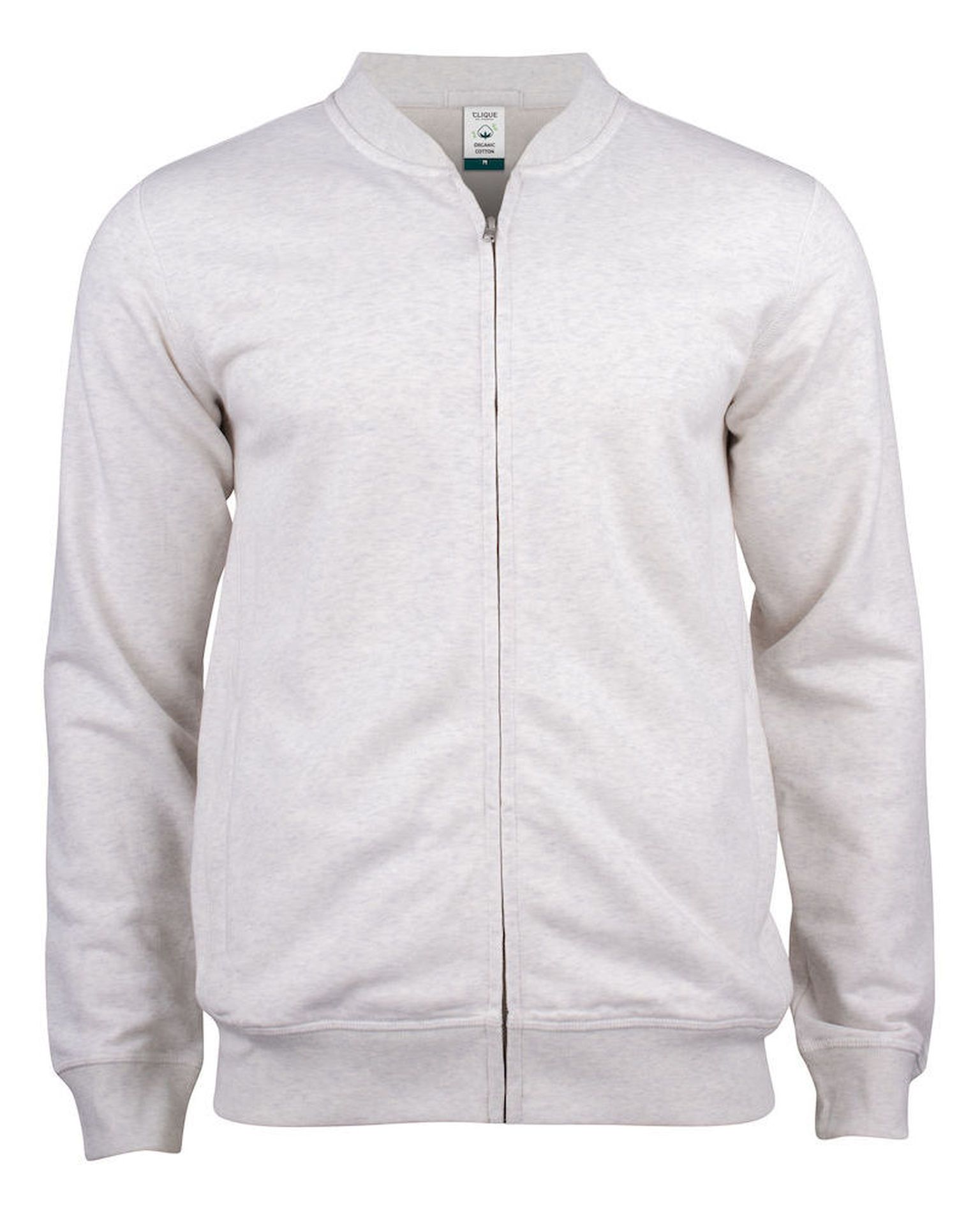 Premium OC Cardigan, Meleerattu Valkoinen