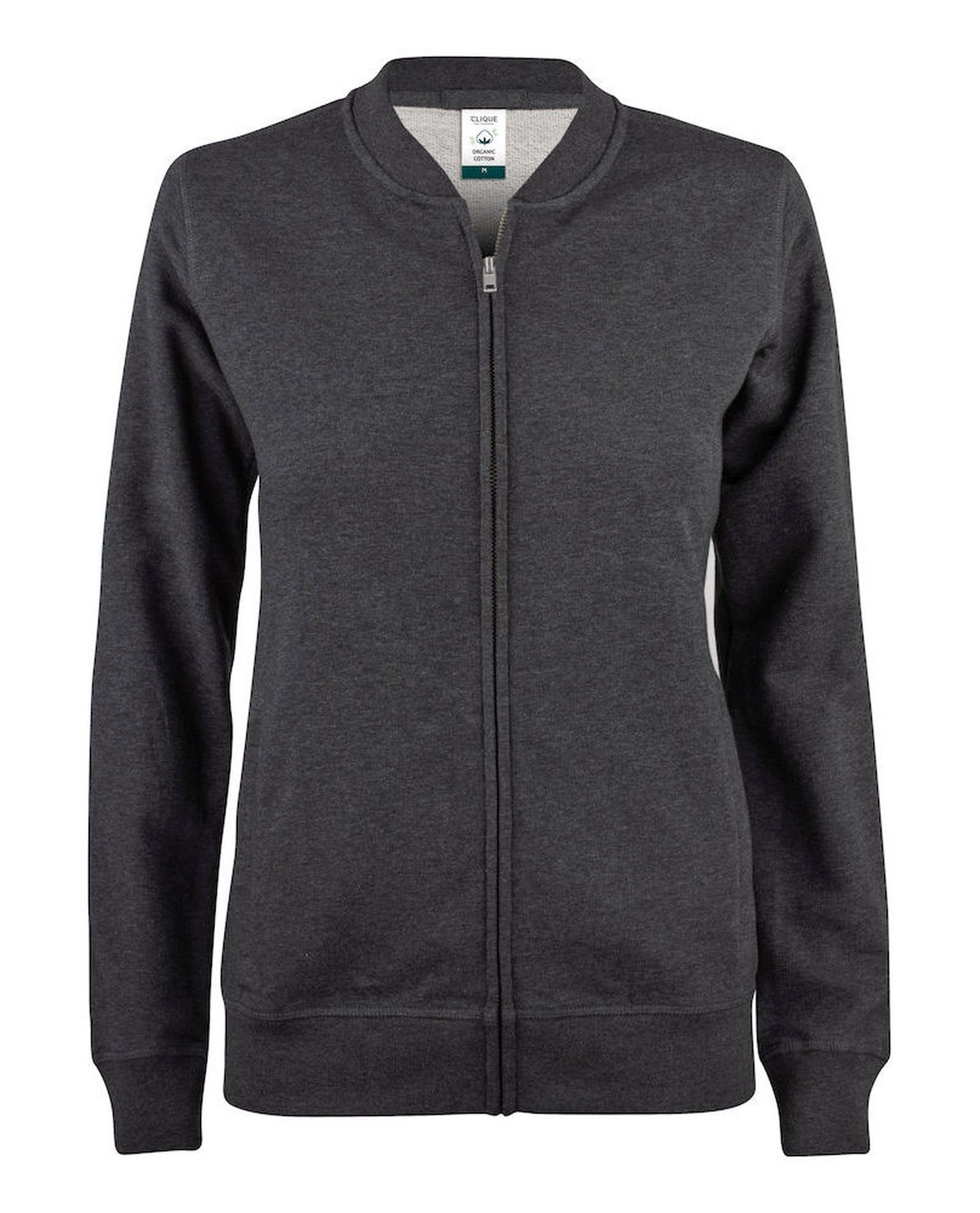 Premium OC Cardigan Ladies, Meleerattu Antrasiitti