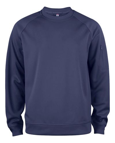 Basic Active Roundneck, Navy