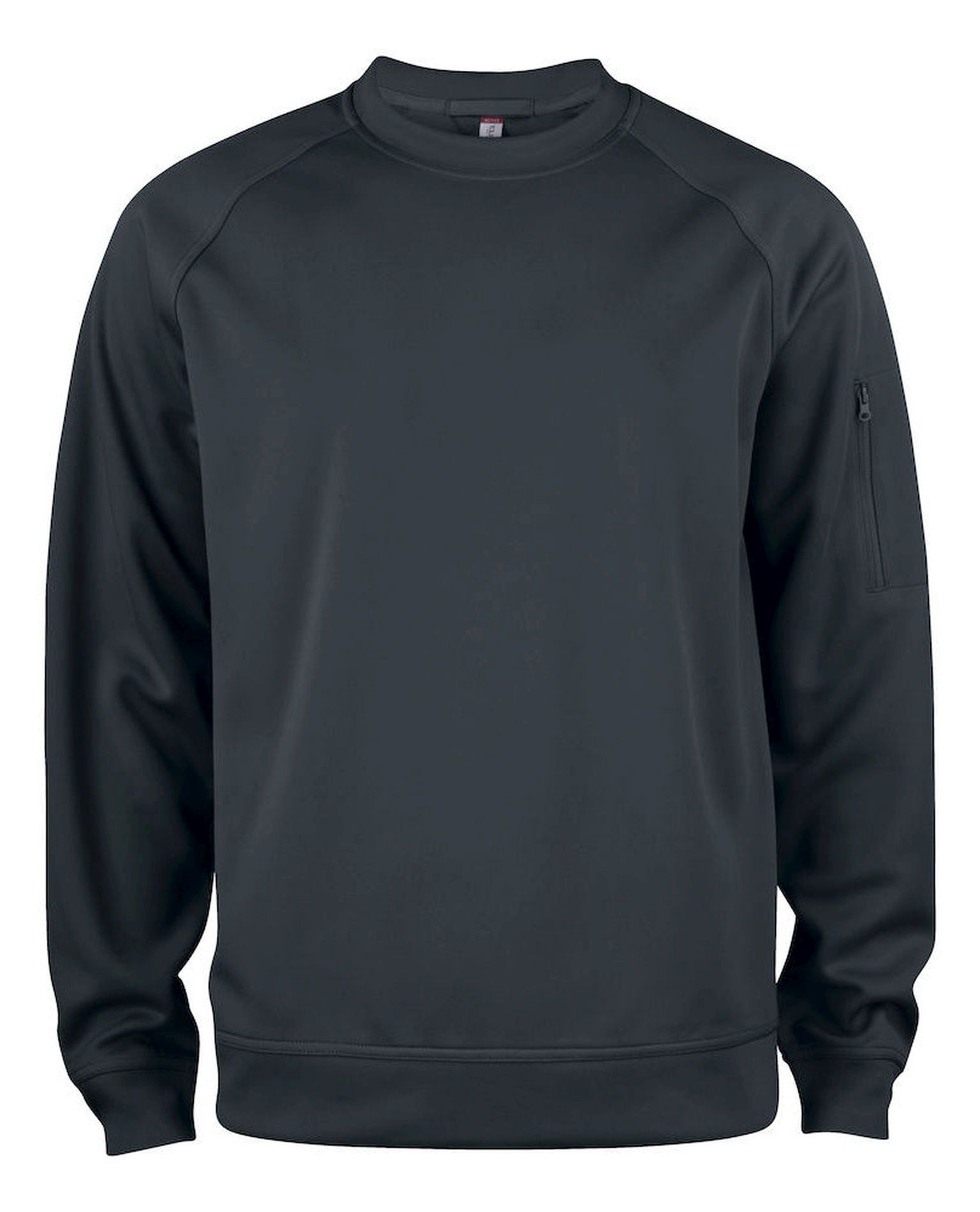 Basic Active Roundneck, Musta