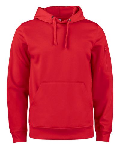 Basic Active Hoody, Punainen