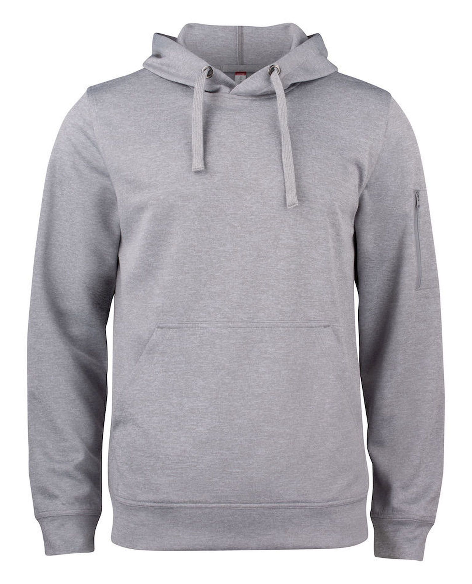Basic Active Hoody, Meleerattu Harmaa