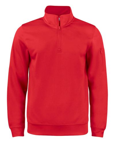 Basic Active Half Zip, Punainen