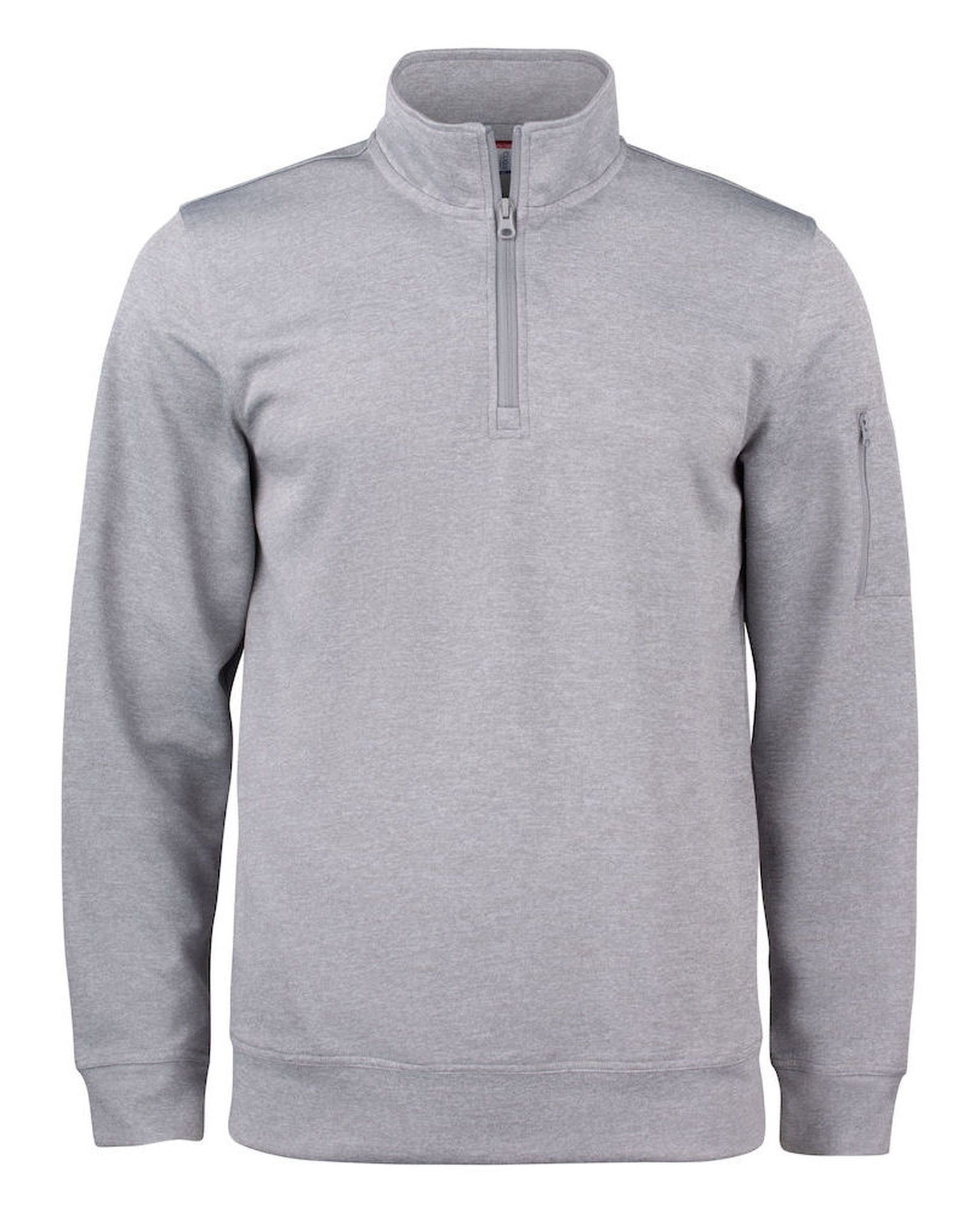 Basic Active Half Zip, Meleerattu Harmaa