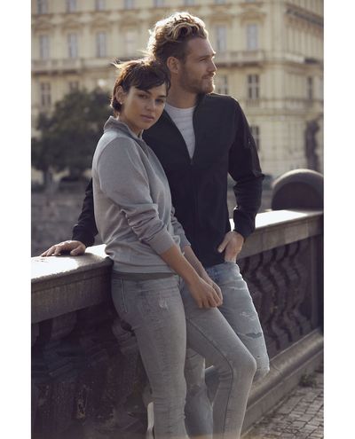 Basic Active Half Zip, Punainen