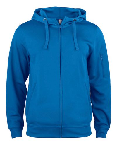 Basic Active Hoody Full Zip , Sininen