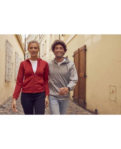 Basic Active Hoody Full Zip Women, Navy