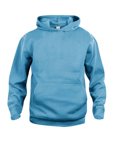 Basic Hoody Junior, Turkoosi