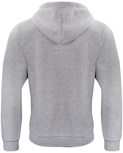 Basic Hoody, Meleerattu Harmaa