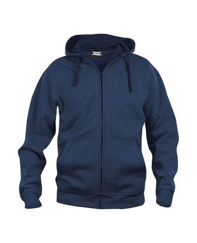 Basic Hoody Full zip, Navy