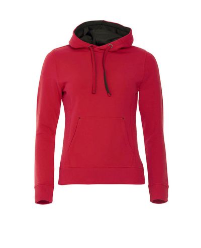 Classic Hoody Women, Punainen Classic Hoody Women, Punainen
