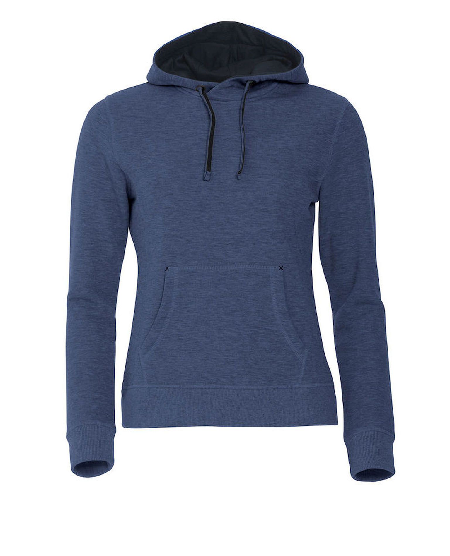 Classic Hoody Women, Meleerattu Sininen