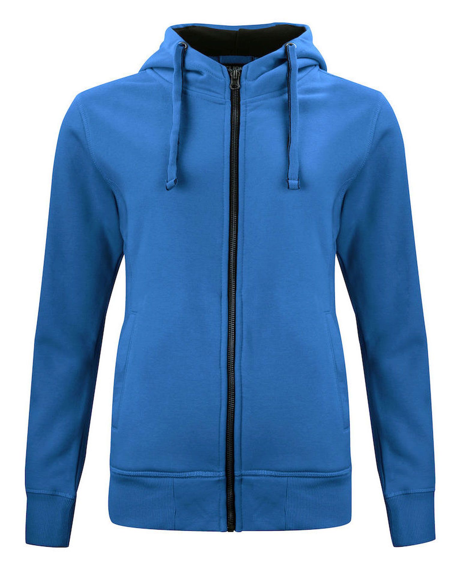 Classic Hoody Full Zip Women, Sininen