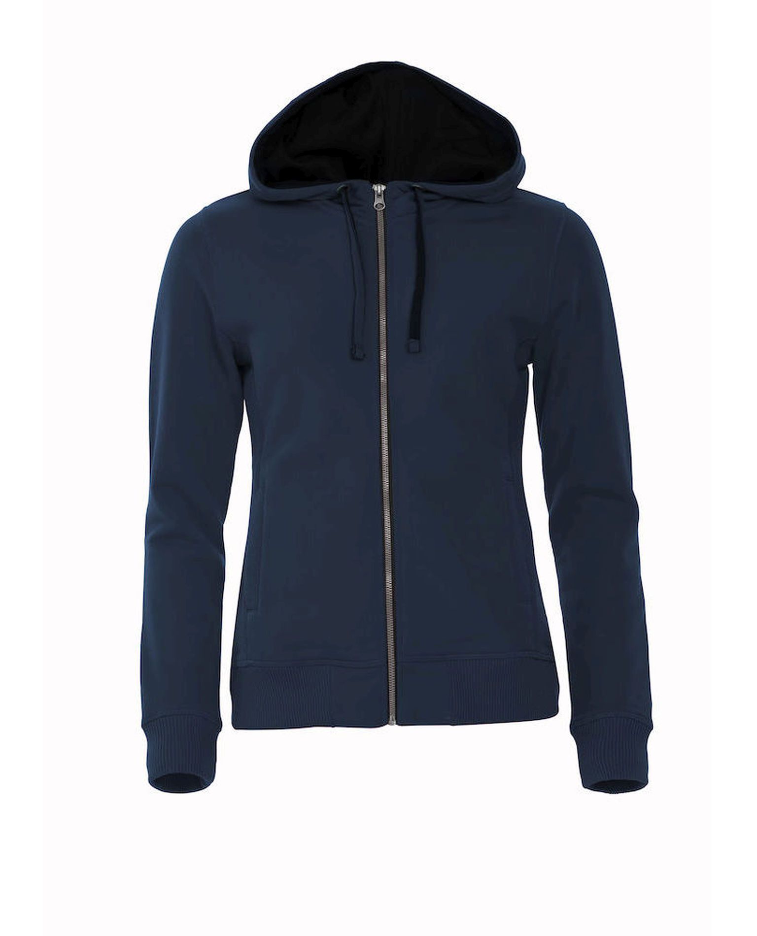 Classic Hoody Full Zip Women, Navy