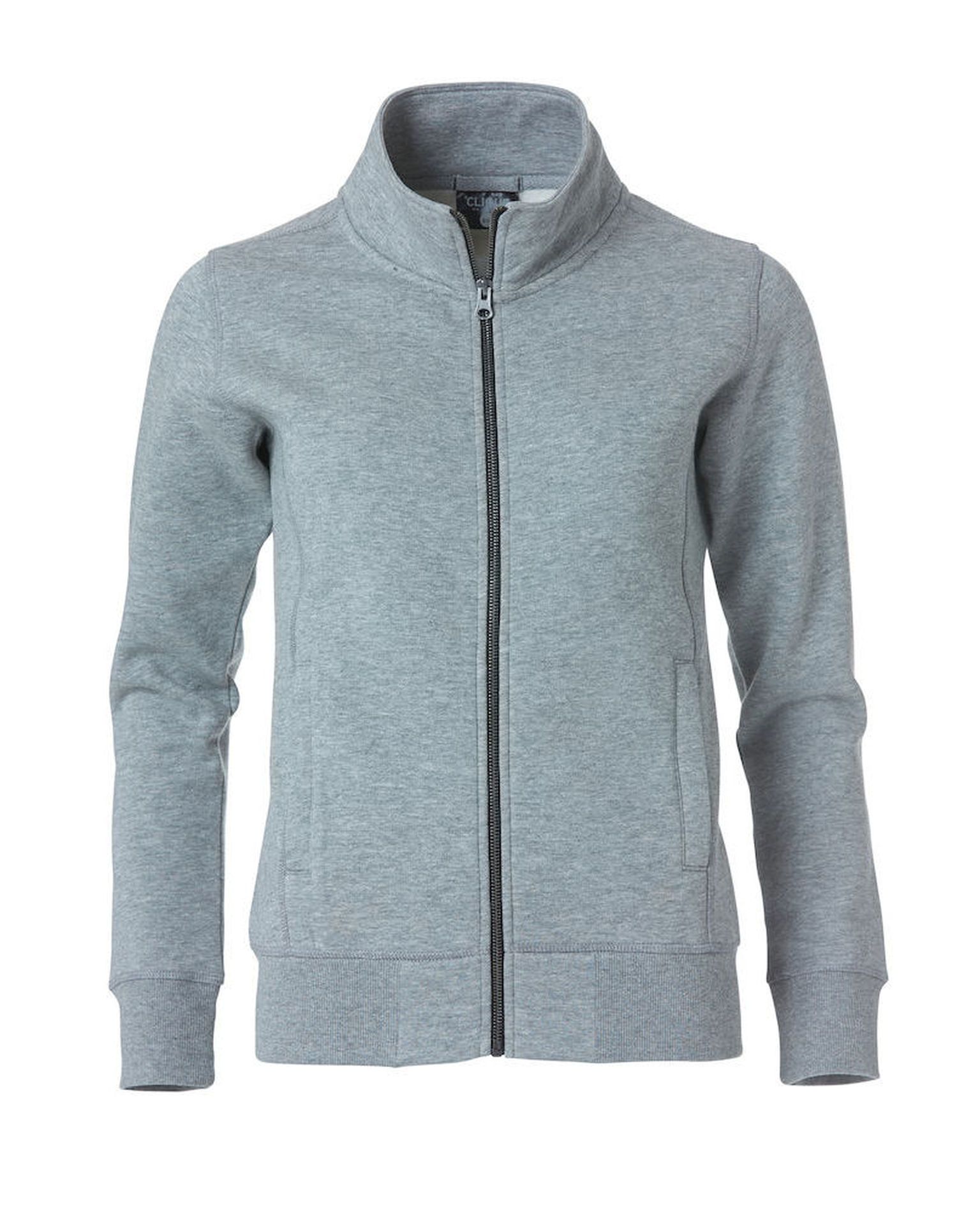 Classic Cardigan Women, Meleerattu Harmaa