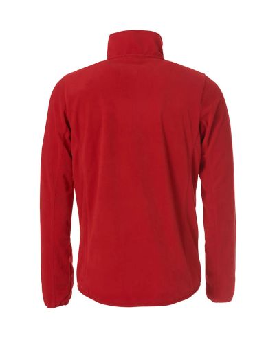 Basic Micro Fleece Jacket, Punainen