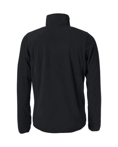 Basic Micro Fleece Jacket, Musta