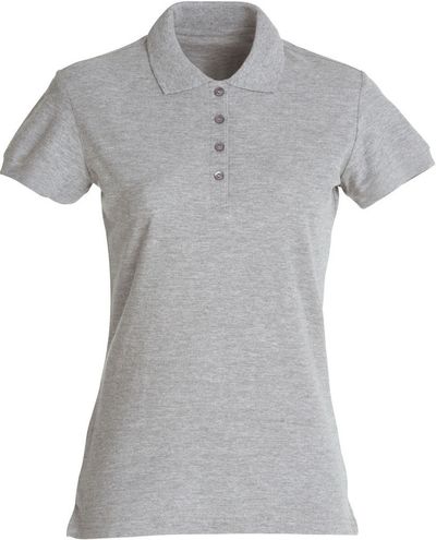 Basic Polo Women, Meleerattu Harmaa
