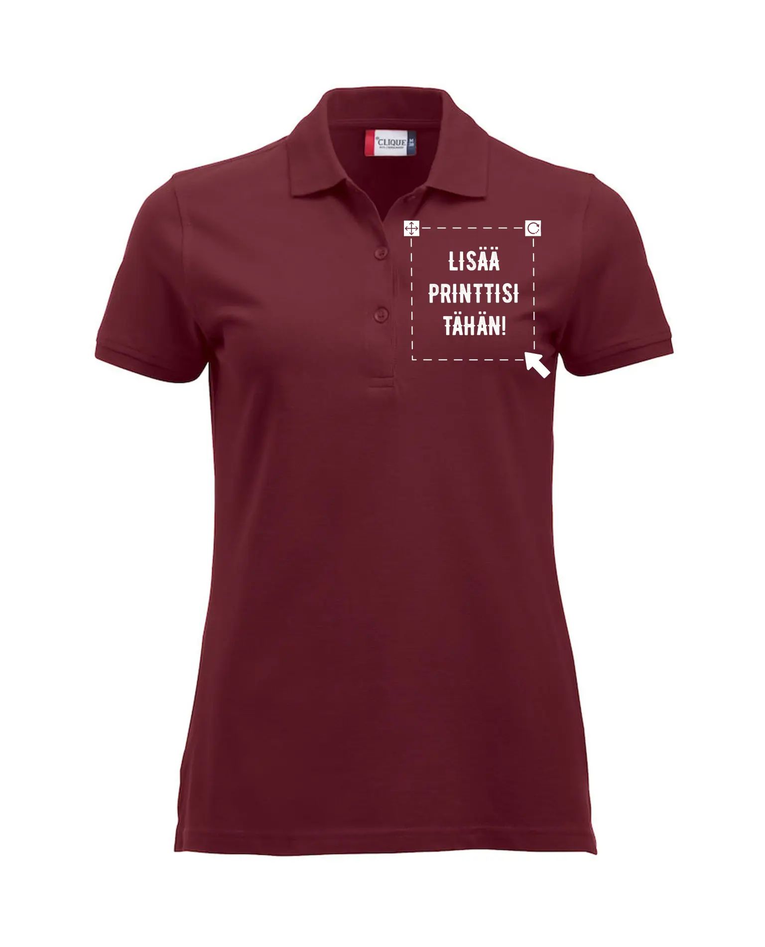 Classic Marion S/S, Viininpunainen