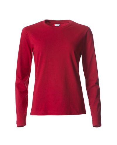 Basic-T L/S Women, Punainen
