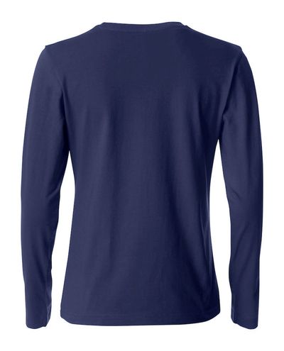 Basic-T L/S Women, Navy