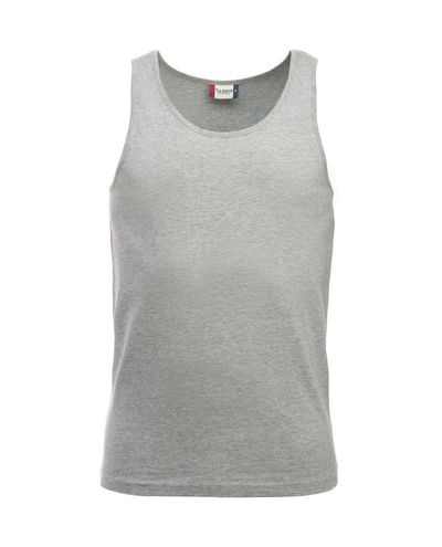 Classic Tanktop, Meleerattu Harmaa