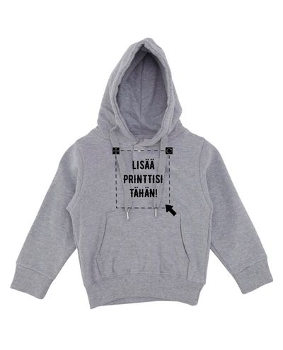 ST718 Vauvojen Huppari, Meleerattu Harmaa