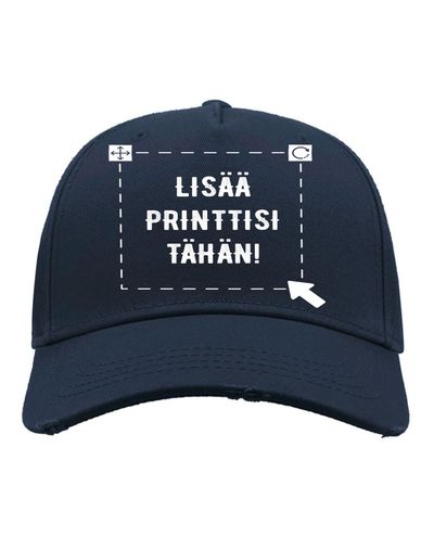 Cargo 5-paneelinen Baseball Lippalakki, Navy