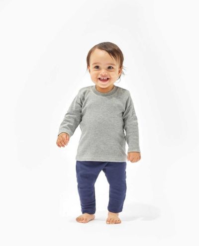 Vauvojen Pitkähihainen T-paita (vain koko 6-12kk)