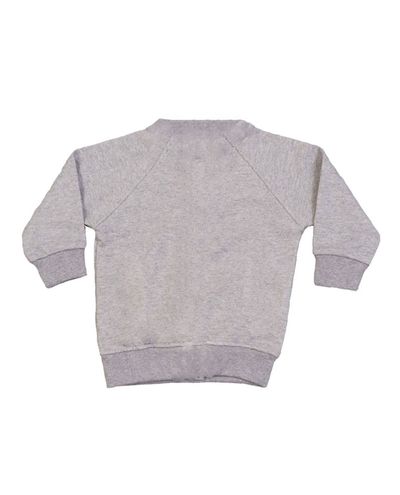 Vauvojen Bomber Paita (80% luomua), Meleerattu Harmaa