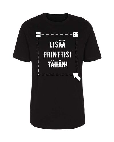 ST315 Miesten pitkähelmainen t-paita, Musta