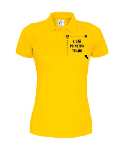 Luomu Pique Lady, Keltainen
