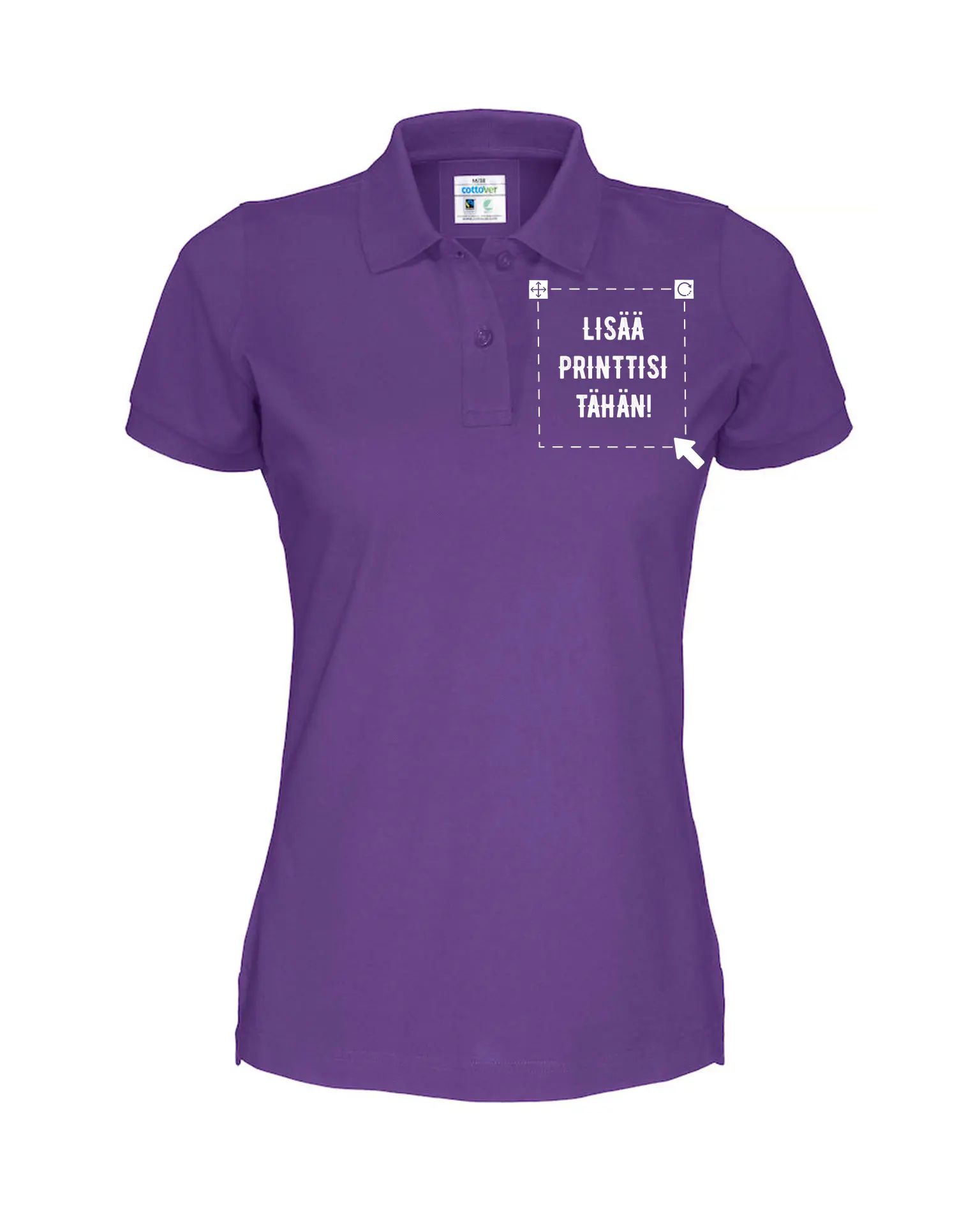 Luomu Pique Lady, Violetti