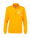Luomu Half Zip Unisex, Keltainen