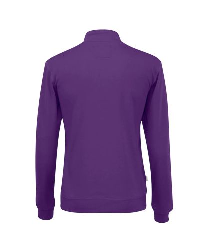 Luomu Half Zip Unisex, Violetti