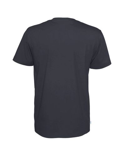 Miesten Luomu T-paita v-aukko, Navy