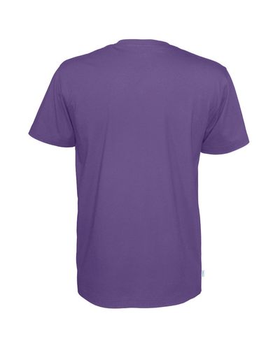 Miesten Luomu T-paita v-aukko, Violetti