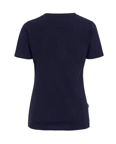 Naisten Luomu stretch t-paita, Navy