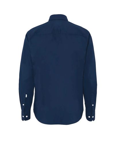 Twill Luomu kauluspaita Comfort, Navy