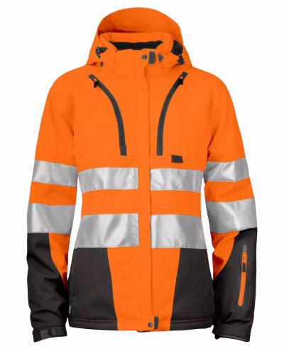 6424 NAISTEN TALVITAKKI, Huomio Oranssi/Musta