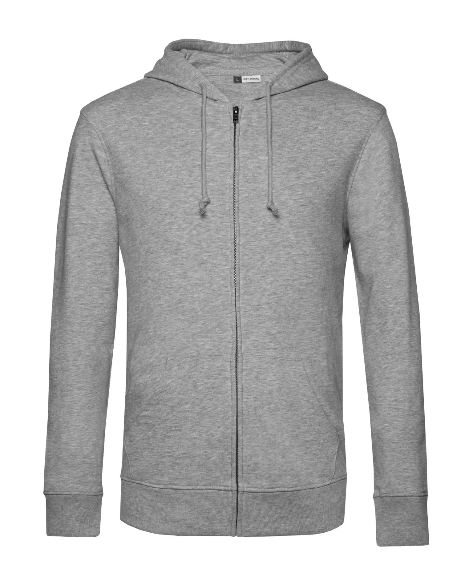 MIESTEN ORGAANINEN VETOKETJUHUPPARI, Heather Grey